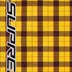 Supreme Plaid Track Jacket - Yellow (front)