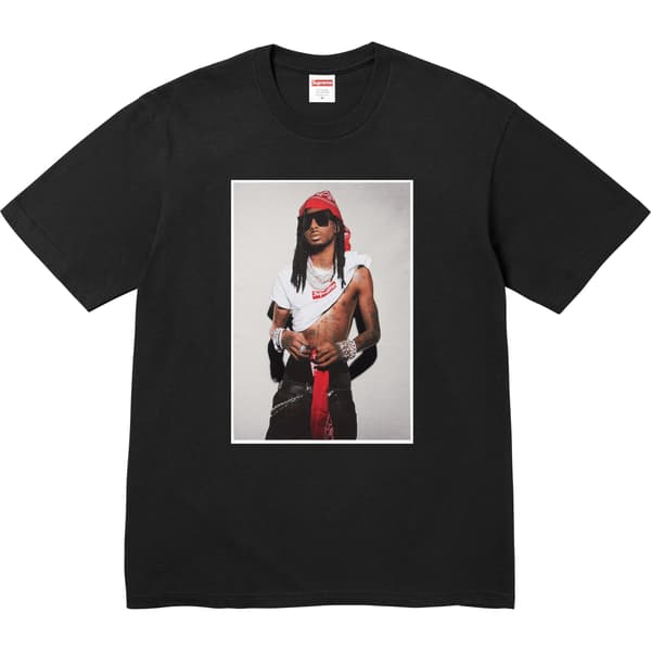 Supreme Playboi Carti Tee - Black (front)