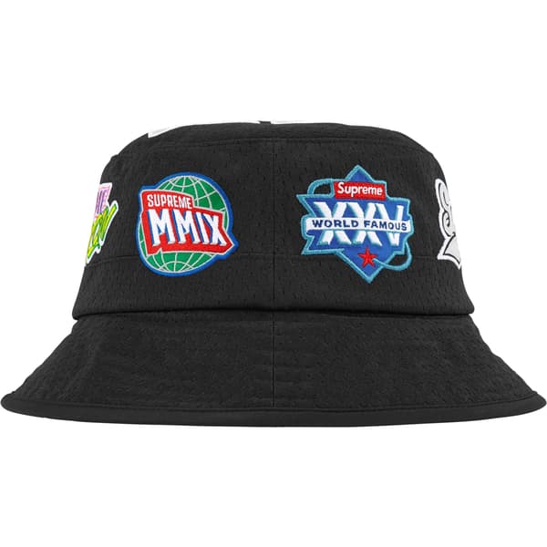 Supreme Playoffs Mesh Crusher - Black (front)