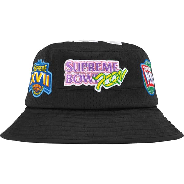 Supreme Playoffs Mesh Crusher - Black (front)