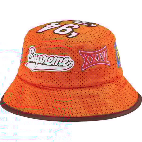 Supreme Playoffs Mesh Crusher - Orange (front)