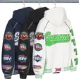 Supreme Playoffs Zip Up Hooded Sweatshirt