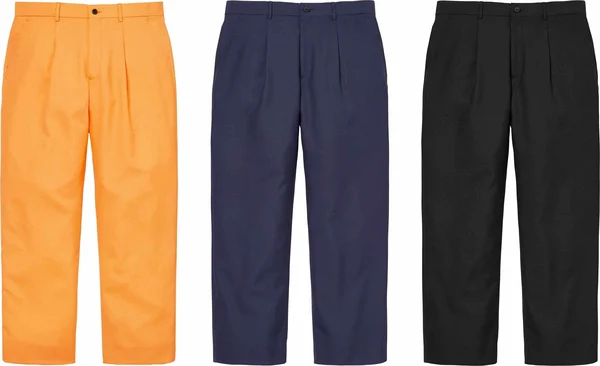 Supreme Pleated Trouser - Product Image