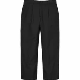 Supreme Pleated Trouser Black