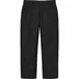 Supreme Pleated Trouser - Black (front)