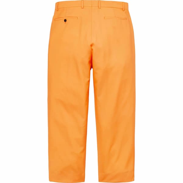 Supreme Pleated Trouser - Wheat (front)