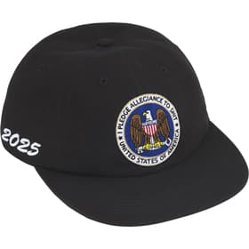 Supreme Pledge Allegiance 6-Panel Black