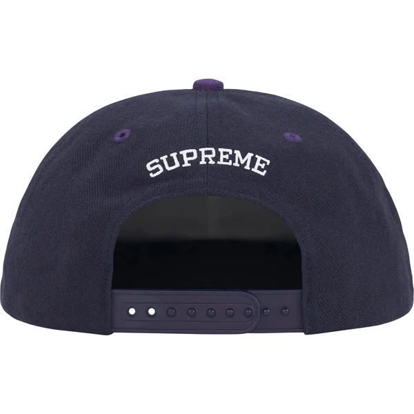 Supreme Pledge Allegiance 6-Panel - Navy (front)