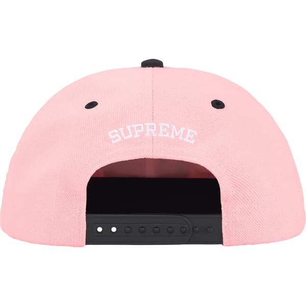 Supreme Pledge Allegiance 6-Panel - Pink (front)