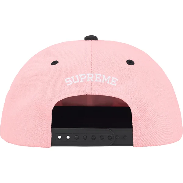 Supreme Pledge Allegiance 6-Panel - Pink (front)