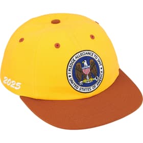 Supreme Pledge Allegiance 6-Panel Yellow