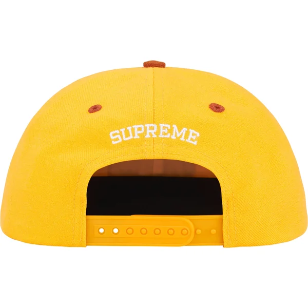 Supreme Pledge Allegiance 6-Panel - Yellow (front)