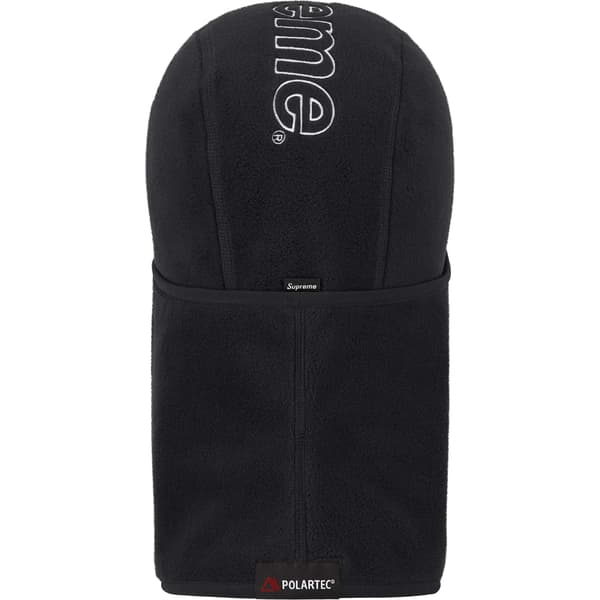 Supreme Polartec Balaclava - Black (front)