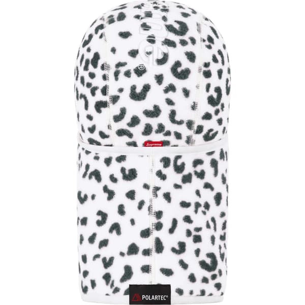 Supreme Polartec Balaclava - Leopard (front)