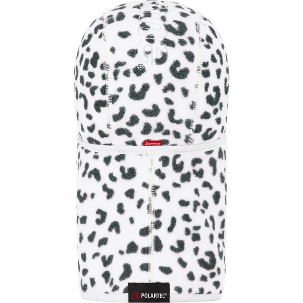 Supreme Polartec Balaclava - Leopard (front)