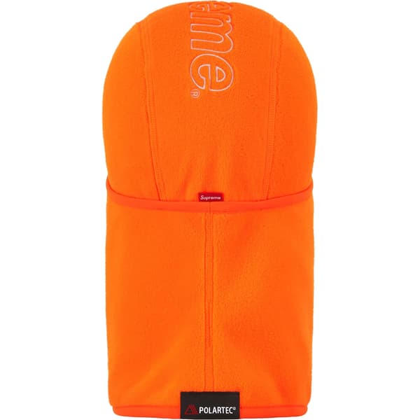 Supreme Polartec Balaclava - Orange (front)