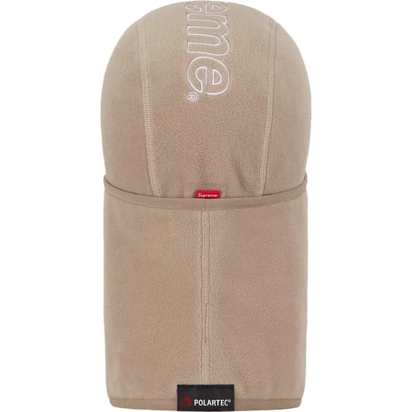 Supreme Polartec Balaclava - Taupe (front)