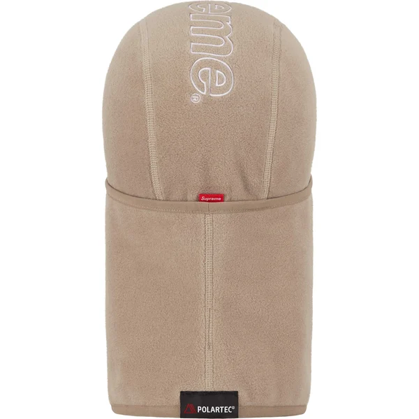 Supreme Polartec Balaclava - Taupe (front)