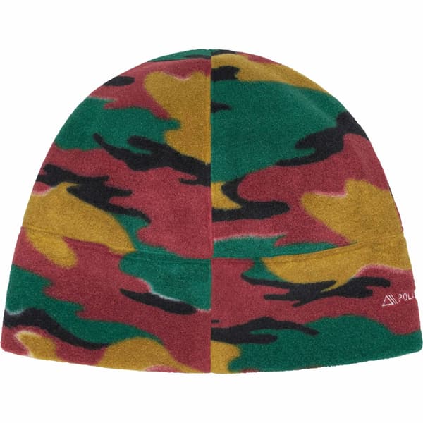 Supreme Polartec Beanie - Camo (front)
