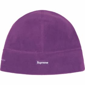 Supreme Polartec Beanie Dark Purple