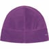 Supreme Polartec Beanie - Dark Purple (front)