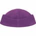 Supreme Polartec Beanie - Dark Purple (front)