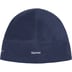 Supreme Polartec Beanie - Navy (front)