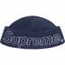 Supreme Polartec Beanie - Navy (front)