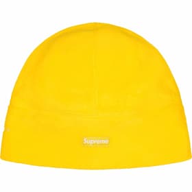 Supreme Polartec Beanie Yellow