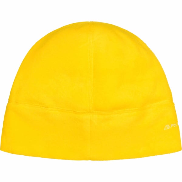 Supreme Polartec Beanie - Yellow (front)