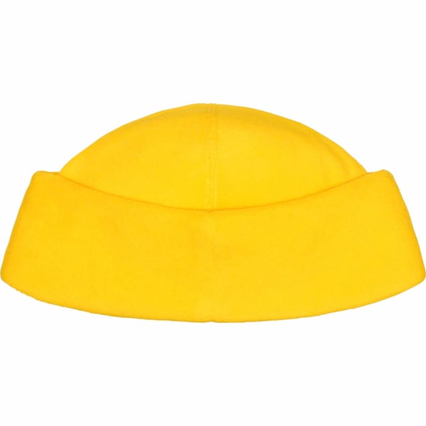 Supreme Polartec Beanie - Yellow (front)