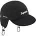 Supreme Polartec Earflap Camp Cap - Black (front)