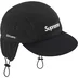 Supreme Polartec Earflap Camp Cap - Black (front)