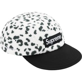 Supreme Polartec Earflap Camp Cap Leopard