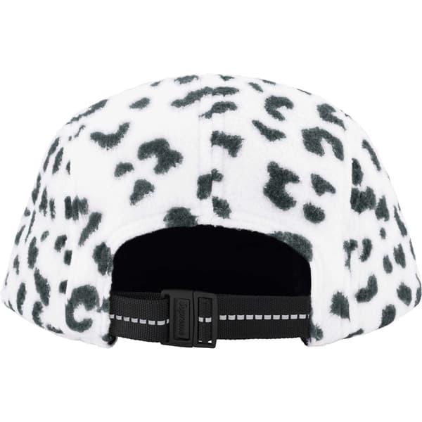 Supreme Polartec Earflap Camp Cap - Leopard (front)