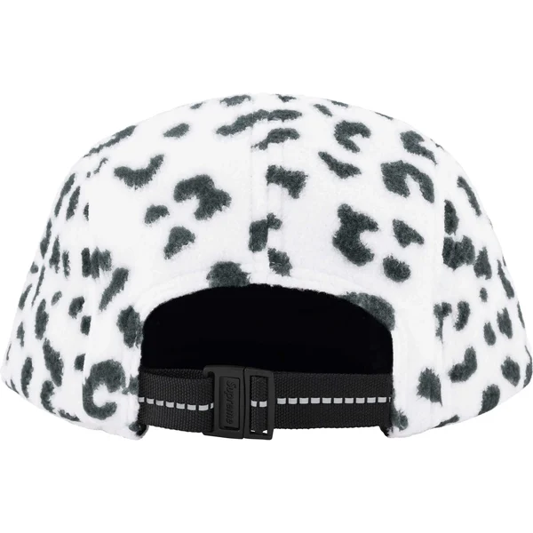 Supreme Polartec Earflap Camp Cap - Leopard (front)