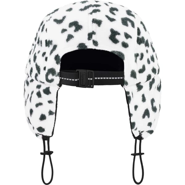 Supreme Polartec Earflap Camp Cap - Leopard (front)