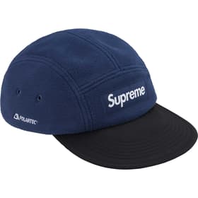Supreme Polartec Earflap Camp Cap Navy