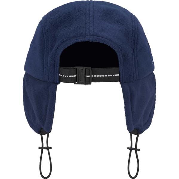 Supreme Polartec Earflap Camp Cap - Navy (front)