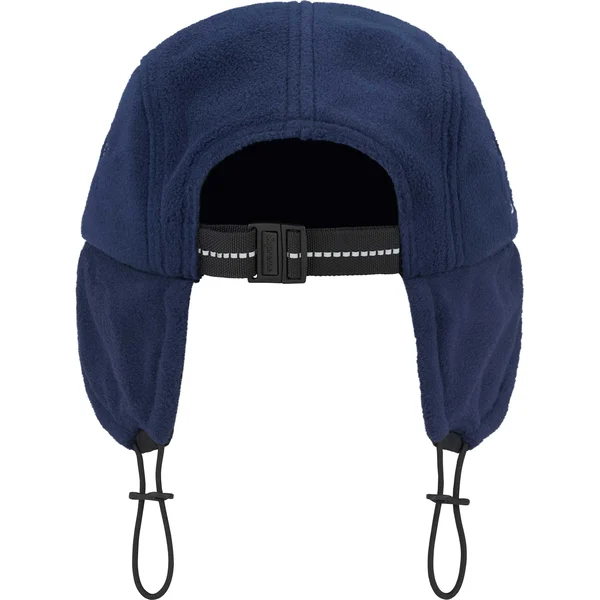 Supreme Polartec Earflap Camp Cap - Navy (front)