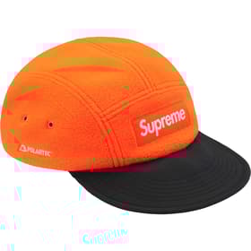 Supreme Polartec Earflap Camp Cap Orange