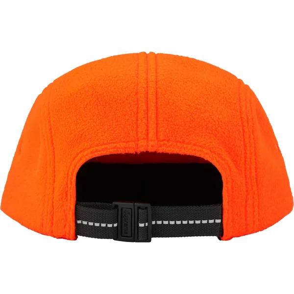Supreme Polartec Earflap Camp Cap - Orange (front)