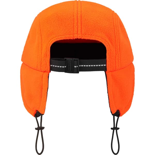 Supreme Polartec Earflap Camp Cap - Orange (front)