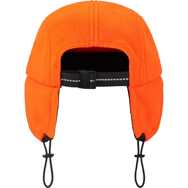 Supreme Polartec Earflap Camp Cap - Orange (front)