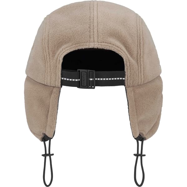 Supreme Polartec Earflap Camp Cap - Taupe (front)