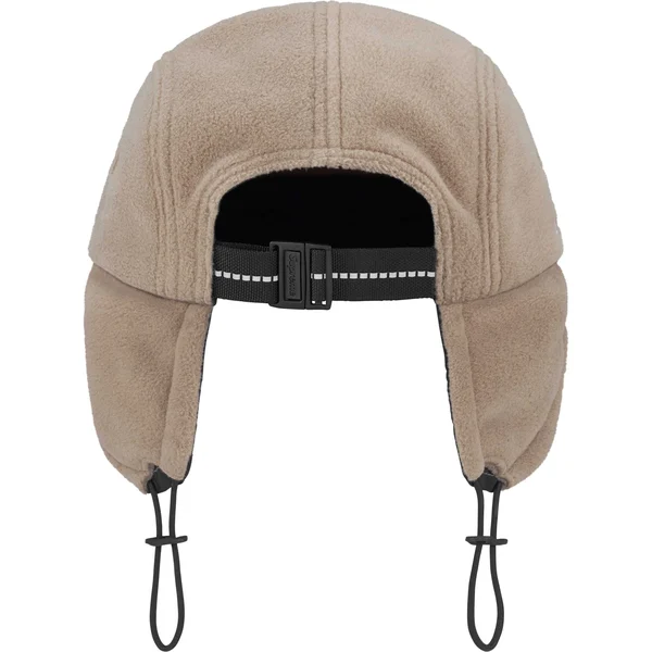 Supreme Polartec Earflap Camp Cap - Taupe (front)