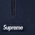 Supreme Polartec Face Mask Half Zip Hooded Sweatshirt - Navy (front)