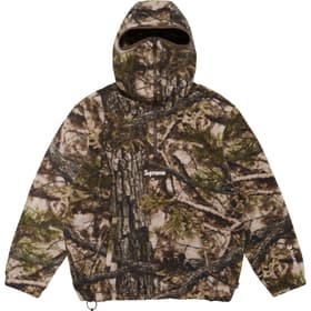 Supreme Polartec Face Mask Half Zip Hooded Sweatshirt TrueTimber® Koda Camo