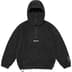 Supreme Polartec Facemask Half Zip Hooded Sweatshirt - Black (front)