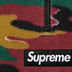 Supreme Polartec Facemask Half Zip Hooded Sweatshirt - Camo (front)
